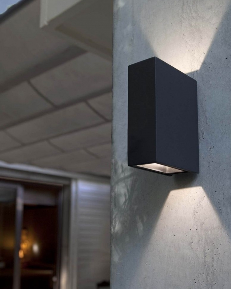 Faro Barcelona 70634 - BLIND Applique Murale Gris Foncé - Éclairage LED Moderne