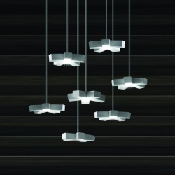 SUSPENSION SILVER LIGHT NEMO