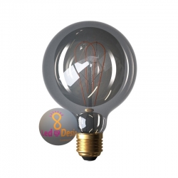 Ampoule vintage filament LED smoky E27 