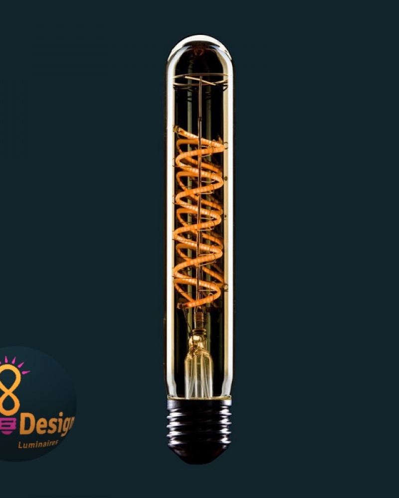 ampoule vintage LED filament tube E27 - Luminaire LED Design