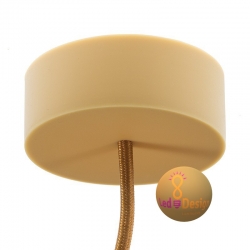 Rosace Vintage Silicone Noisette