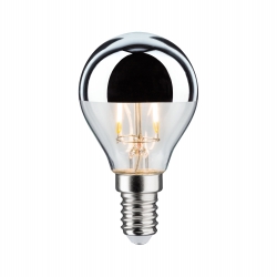 Ampoule vintage LED E14 filament Argent