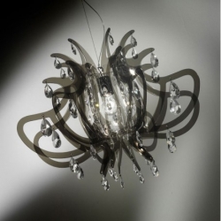 SUSPENSION LILLIBET NOIR SLAMP 