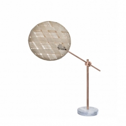 LAMPE A POSER CHANPEN 36 CUIVRE FORESTIER