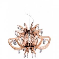 SUSPENSION LILLIBET CUIVRE SLAMP 