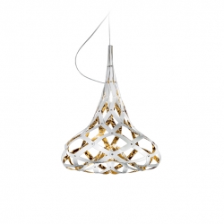 SUSPENSION SUPERMORGANA OR / BLANC SLAMP